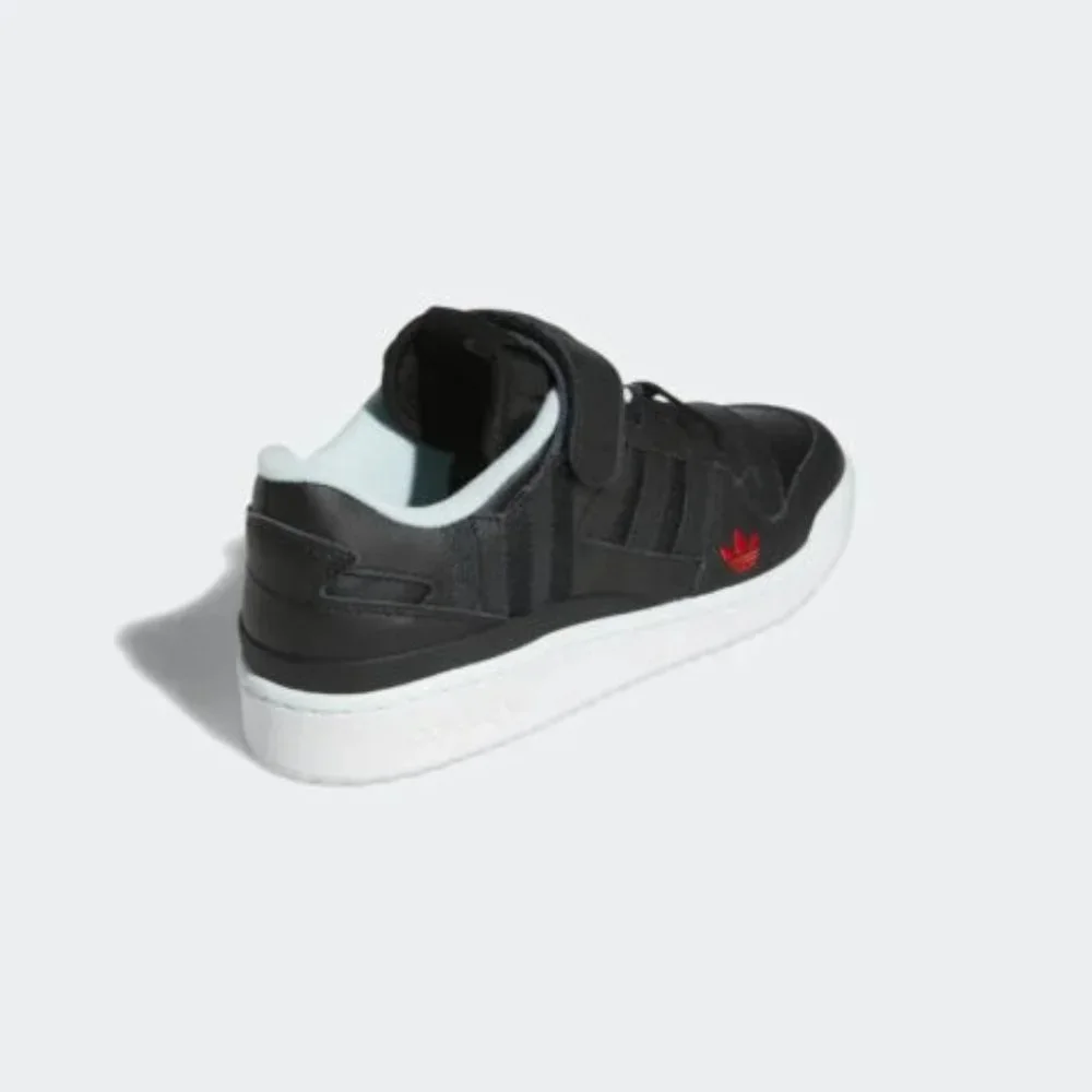 Adidas Forum Low Mens Casual Sneaker Shoes Black White HQ4536 NEW Multi Sz - Picture 5 of 8